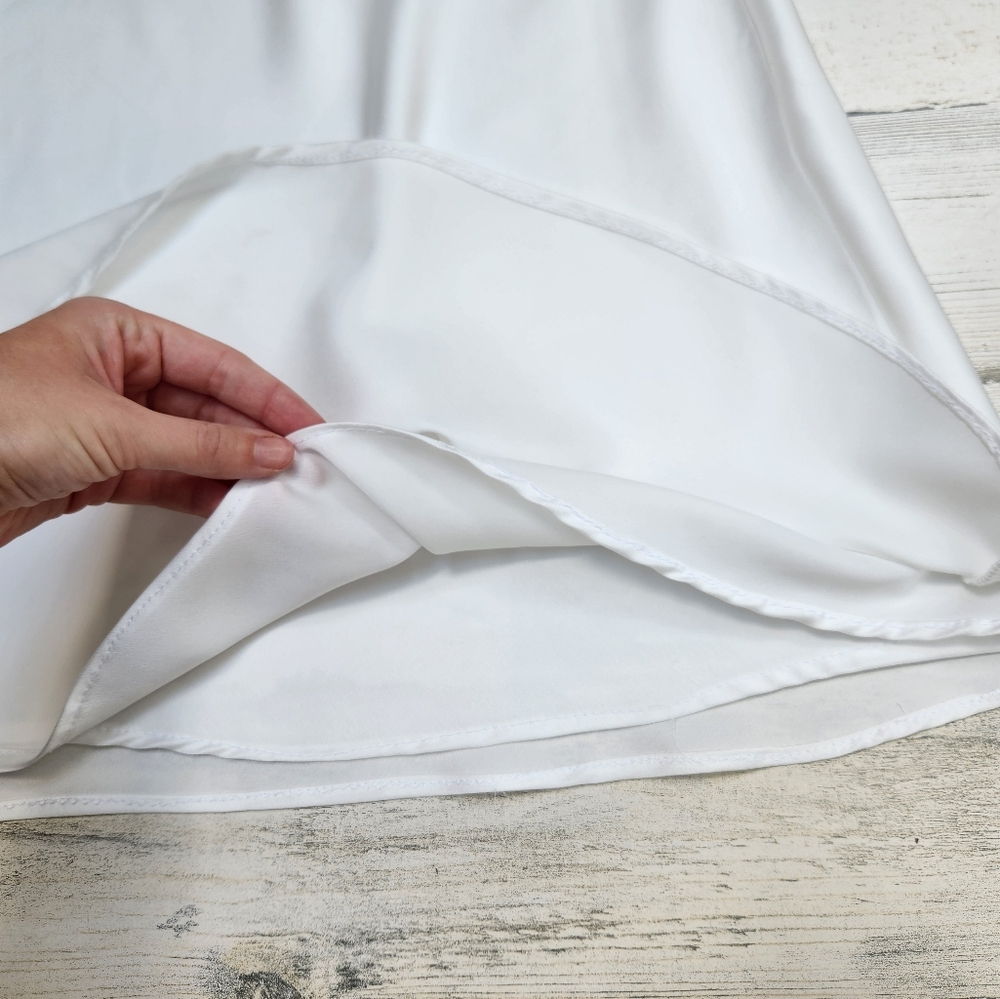 Show Me Your MuMu White Halter Mini Dress - Picture 6 of 7